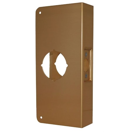 Don-Jo Classic Wrap Around for Cylindrical Door Lock with 2-1/8" Hole for 2-3/8" Backset and 1-3/8" Door CW1BZ